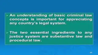 Important Concepts Criminal Law