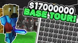 17 MILLION DOLLOR BASE TOUR Minecraft FACTIONS Episode 25 (SaiCoPvP Blaze Realm) w/ItzRazz