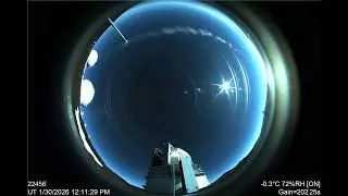 Subaru All-Sky Camera, Jan 30, 2026 UT/ すばる望遠鏡全天モニタ動画2026年1月30日（世界時）
