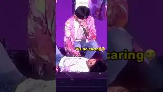 Jungkook fainted on the stage And Taehyung's reaction😭😭🥺🥺 #bts #jungkook #jeonjungkook #btsshorts