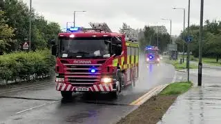 SFRS - Dunfermline Pumps Responding - SY19 AAX and SF19 ODN
