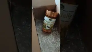 Unboxing royal jelly supplement product online store🌿🐝 #unboxing #shopping #royaljelly #online