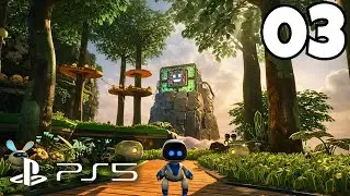 Astro's Playroom PS5 - Part 3:  Exploring the World of GPU Jungle 🐒🍃