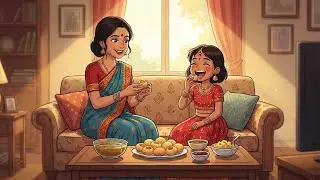 Studio Ghibli Style Garden Harvest & Pani Puri Cooking | Gentle Indian Afternoon