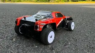 Losi Micro B Brushless short course truck speed run 2s