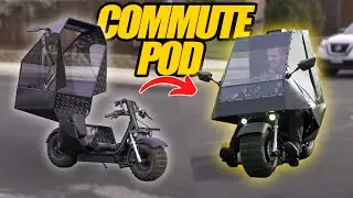 We made a COMMUTE POD from Scratch and it's WAY COOLER than expected