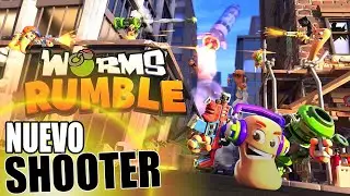 El Gusano Shooter | WORMS RUMBLE Gameplay Espa&ntilde;ol