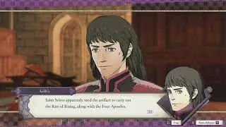 Meeting Aelfric and Lore Dumping Byleth's Mother Ashen Wolves Fire Emblem Three Houses DLC 4K