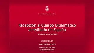 Recepción anual de los Reyes al Cuerpo Diplomático acreditado en España