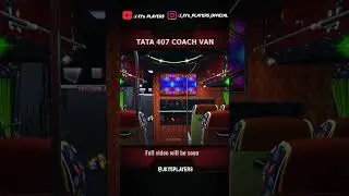 Mass 🔥 TATA 407 Coach Van Intro 🎶 #reels #shorts #coachvan #eurotrucksimulator2
