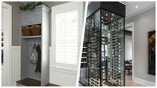 75 Coastal Gray Wine Cellar Design Ideas You'll Love 🔴
