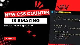 Create Dynamic Elements with CSS Counters (Bengali Tutorial)