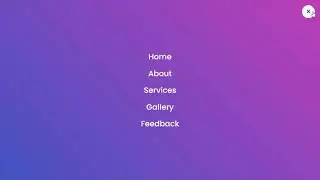 Full screen Overlay Navigation Menu Bar using only HTML & CSS