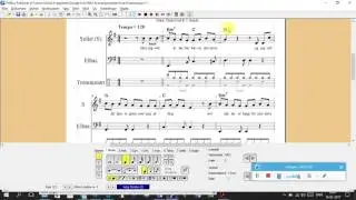 Basgennemgang pop-rock arrangement