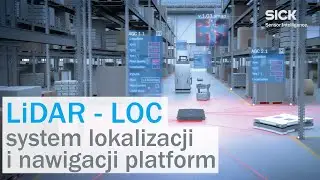 SICK Webinar | LiDAR-LOC system do lokalizacji i nawigacji platform mobilnych