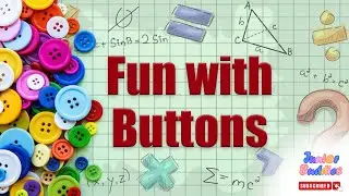 Fun Math Games with Buttons for Kids | Addition | Subtraction | Learning Math |