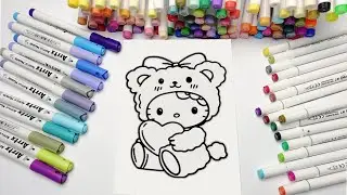 Cozy Coloring | ASMR Relaxing and Satisfying Art
