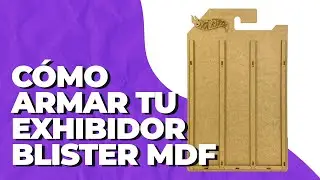 🔥Arma tu Exhibidor para Blisters Hot Wheels -Tutorial PASO a PASO-Sorprende & Regala