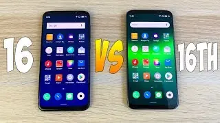 Meizu 16 vs Meizu 16th - SPEED TEST (snapdragon 710 vs 845)