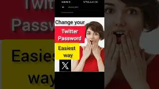How to Change Twitter Password | #tech