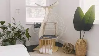 Meowingtons Jungle Gym Cat Tree Condo Assembly Instructions