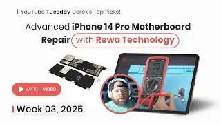 Expert iPhone 14 Pro Repair: Resolving a Complex Motherboard Short-Circuit with Rewa Technology