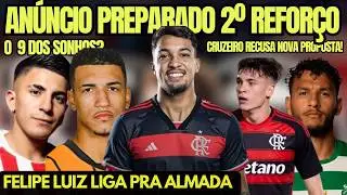 🚨🚨 R$188MI  pra confirmar 2º reforço da temporada, Felipe tenta convencer Almada a voltar ao Brasil