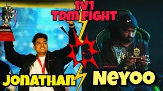 Jonathan vs Neyoo 1vs1 Tdm Battle 🔥 | GodLJonathan vs GodLNeyoo Latest Tdm Fight | Bgmi Tdm Fight 🔥