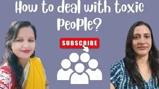 ☣️How to deal with Toxic People/ Fluent English conversation.