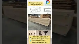 Packaging & Shipping symbols marking #export #machine #packaging#Totrepackaging #seaworthy#shipping