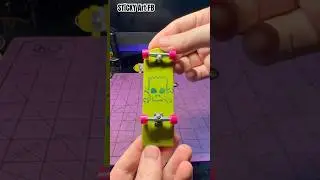 Opening Bart&rsquo;s Board - Tech Deck #satisfying #shortsfeed #techdeck #90s