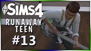 Musical Genius Lifetime Aspiration! | The Sims 4: Runaway Teen Challenge | EP 13