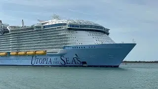 Epic Utopia of the Seas Sail Away | Port Canaveral Florida | April 21st, 2025