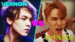 ▲Seventeen Vernon vs Hansol▲