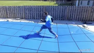 Solid Winter Pool Cover | #PoolGuys