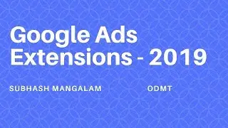 Ad Extensions Google Ads - Tutorial for Beginners
