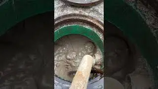 No grease trap too thick for me 😎🫡 #satisfying #viral #fyp #reels