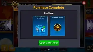Heroic legendary box 8 ball pool opened pheonix cue