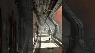 POV: A Day Working on a Space Station Above Mars #POV#SciFi#SpaceStation#Mars#Cinematic
