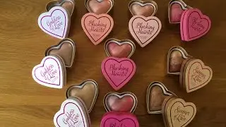 I Heart Makeup Blushing Hearts / Collection