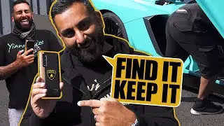 First To Find My New OPPO Lamborghini Phone KEEPS IT!