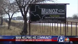 Brooks Co. family opens their ranch to help community have fresh water