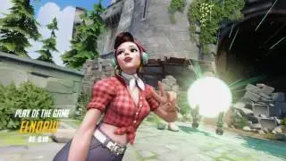 Overwatch Anniversary Event ( i got D.Va's skin )