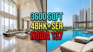 4BHK+Ser 3600 sqft Penthouse in Logix Bloosom County Sector 137 Noida |