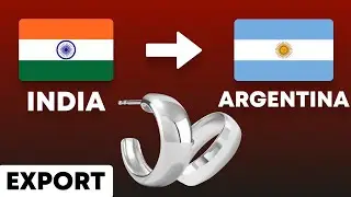 Silver Jewelry Export | India to Argentina Figures 2023