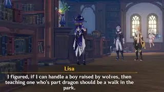 Genshin - Durin Story Quest - Lisa Clip 2