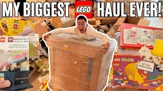 Распаковка моей САМОЙ БОЛЬШОЙ покупки LEGO в жизни!