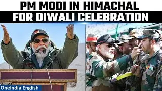Prime Minister Narendra Modi in Himachal Pradesh&rsquo;s Lepcha for the Diwali Celebration | Oneindia News