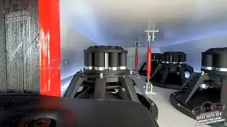 STAPLES ROAD CUSTOMS FI CAR AUDIO 21 INCH SUBWOOFERS AT SUNDOWN AUDIO SHOW 2022
