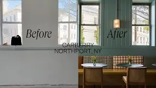Before & After Transformation of Carberry Wine Bar & Bookstore